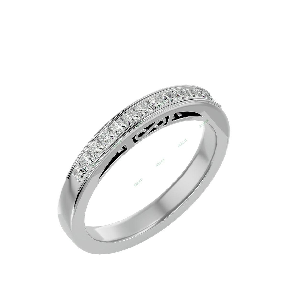 Anniversary Wedding Band WEAN073