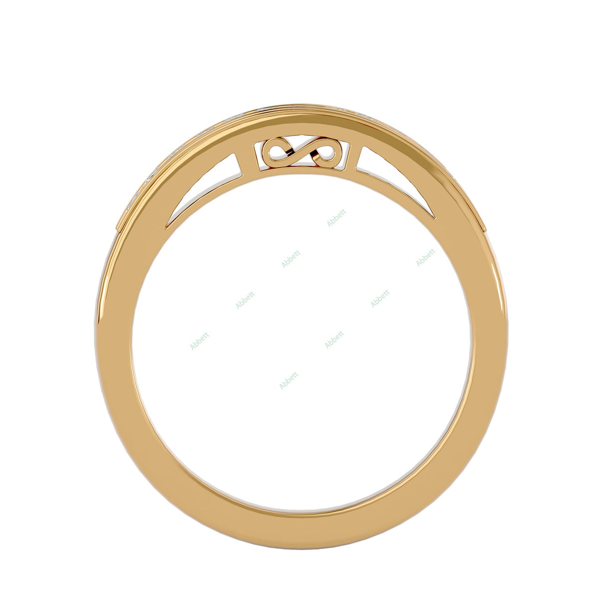 Anniversary Wedding Band WEAN073