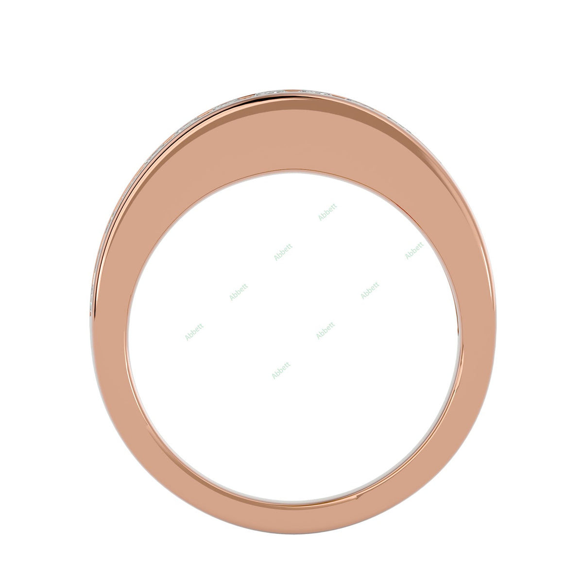 Anniversary Wedding Band WEAN075