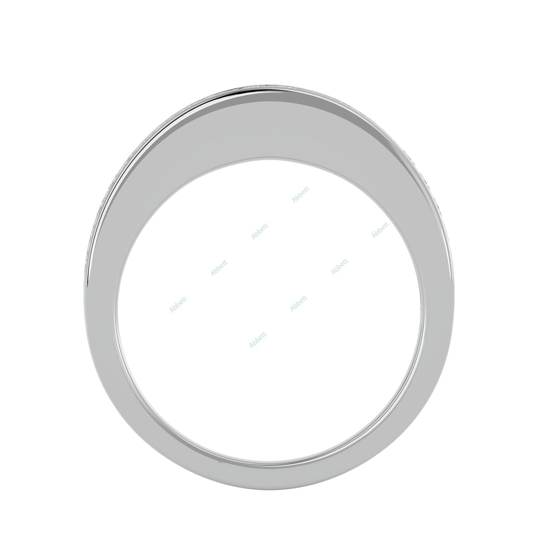 Anniversary Wedding Band WEAN076