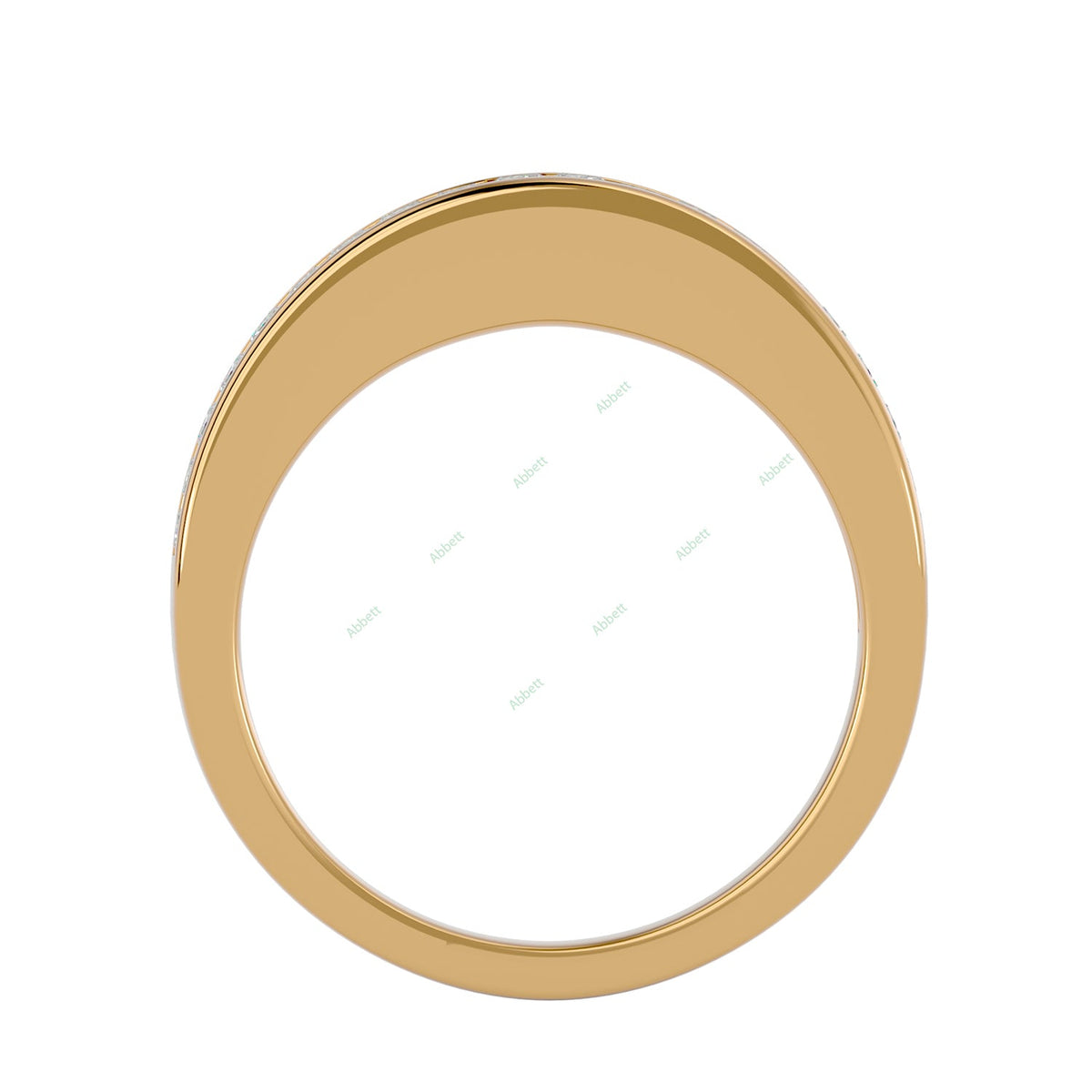 Anniversary Wedding Band WEAN076