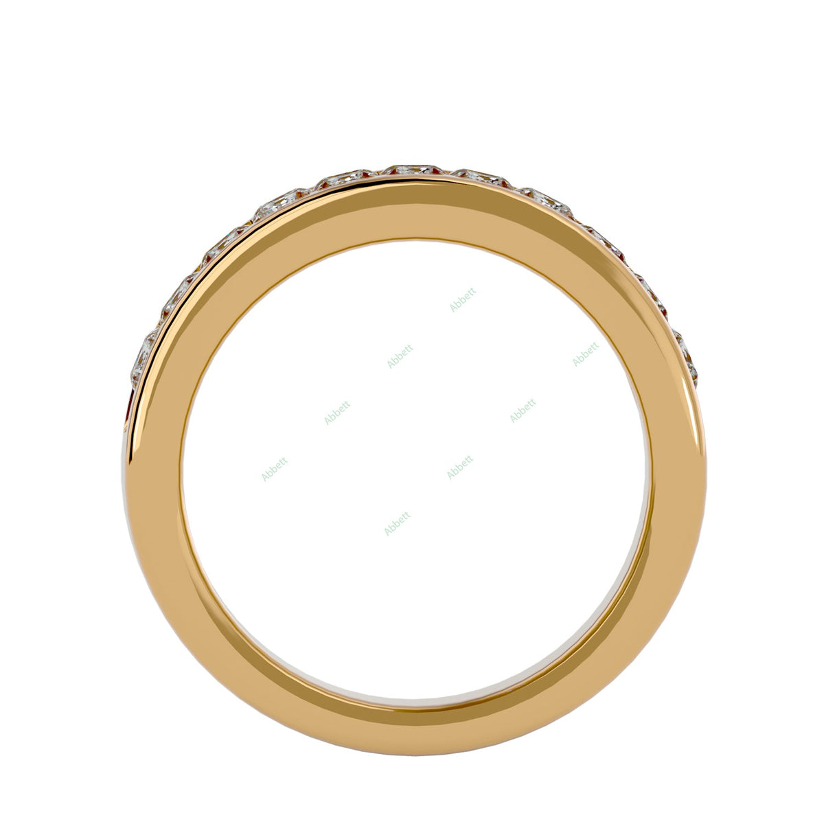 Anniversary Wedding Band WEAN078