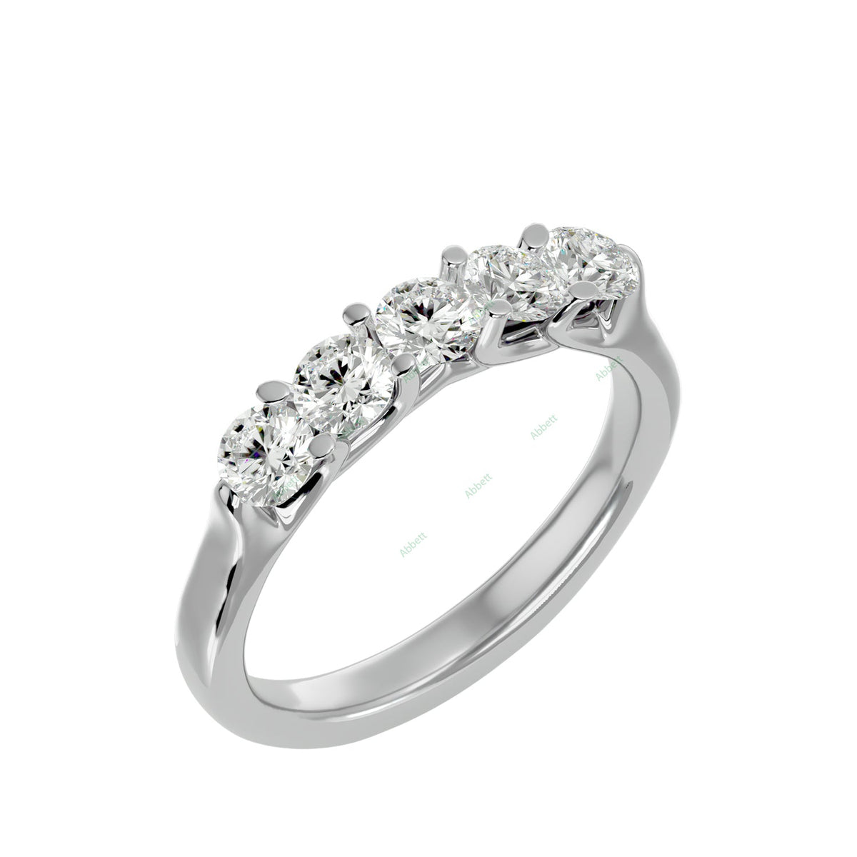 Anniversary Wedding Band WEAN079
