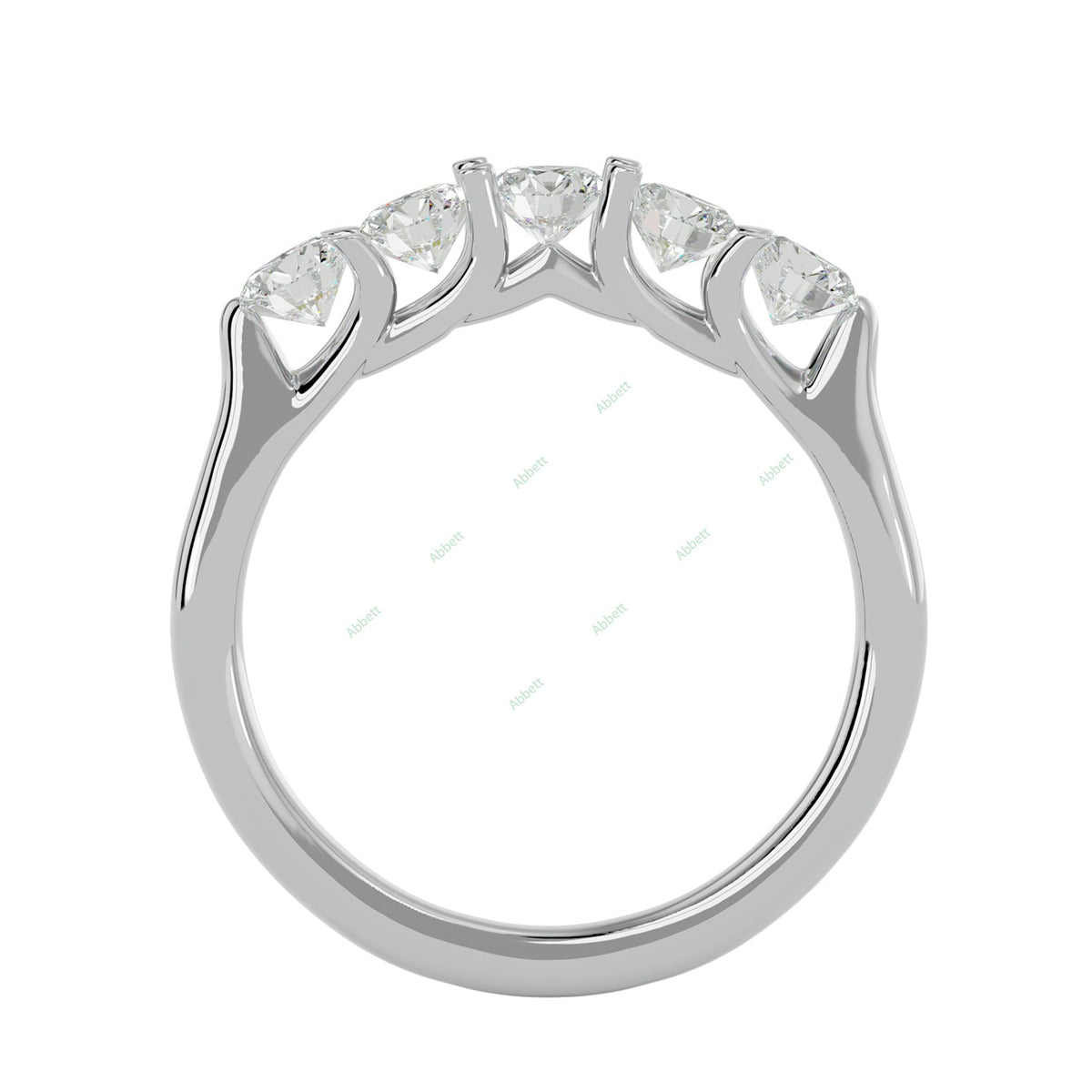 Anniversary Wedding Band WEAN079