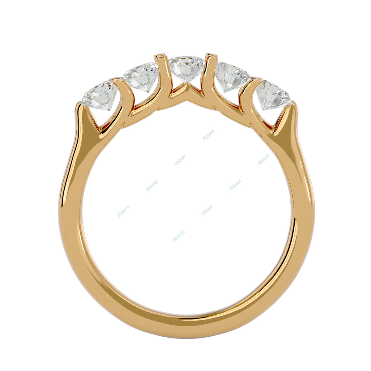Anniversary Wedding Band WEAN079