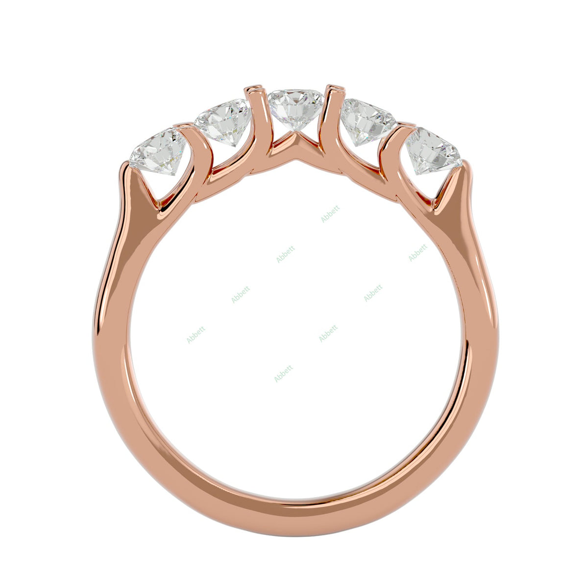 Anniversary Wedding Band WEAN079
