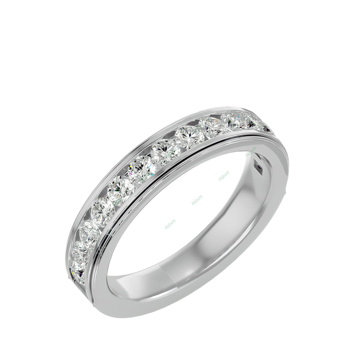 Anniversary Wedding Band WEAN083