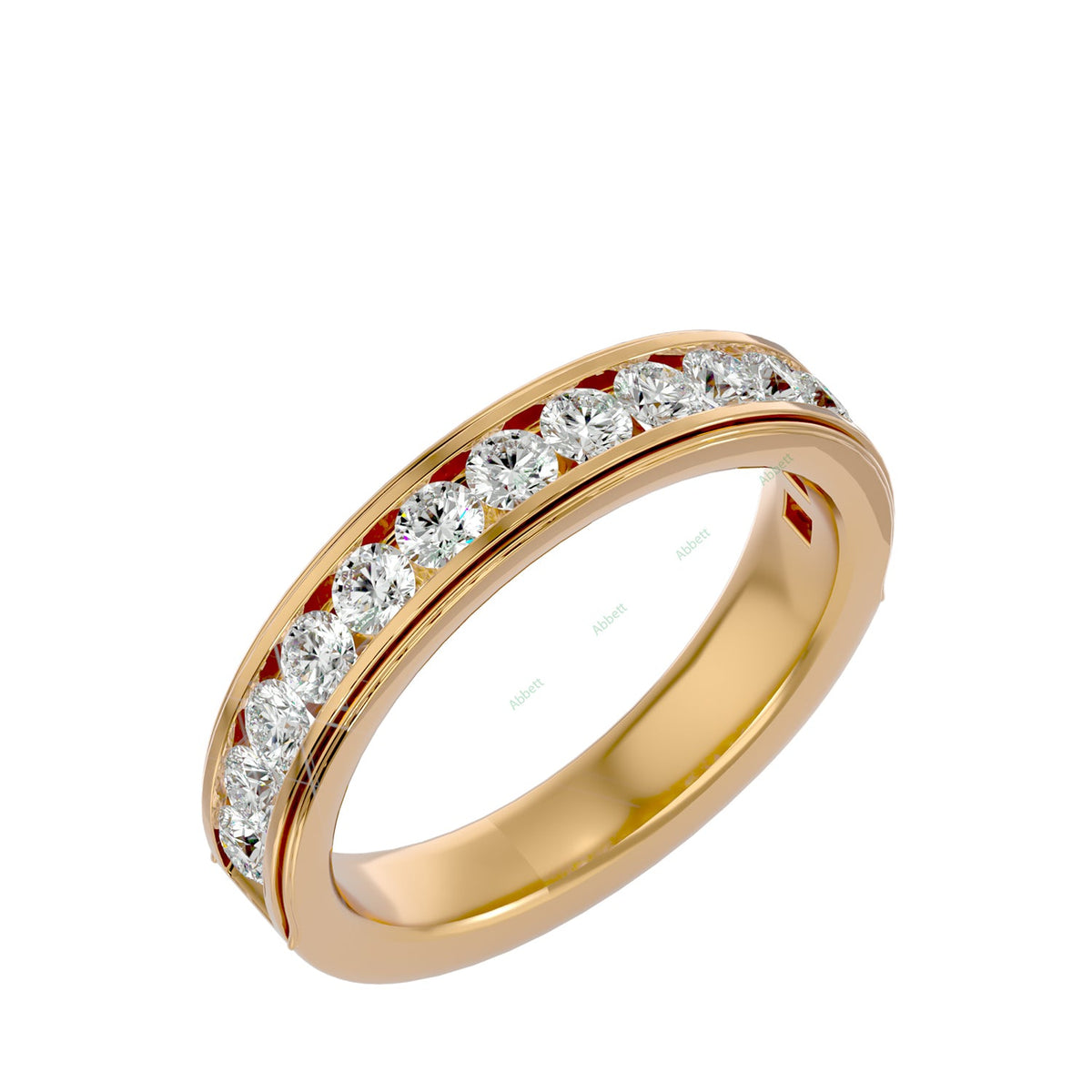 Anniversary Wedding Band WEAN083