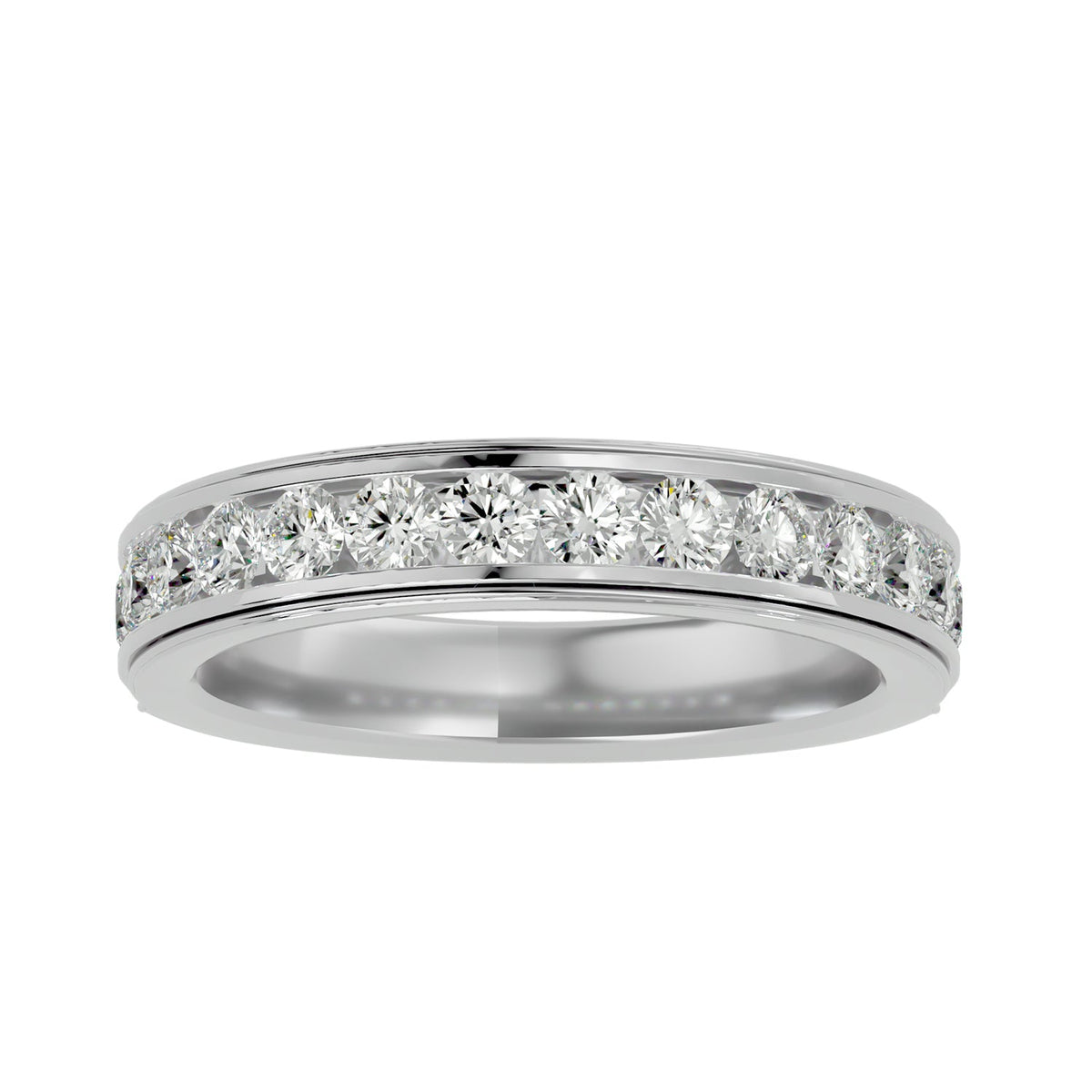 Anniversary Wedding Band WEAN083