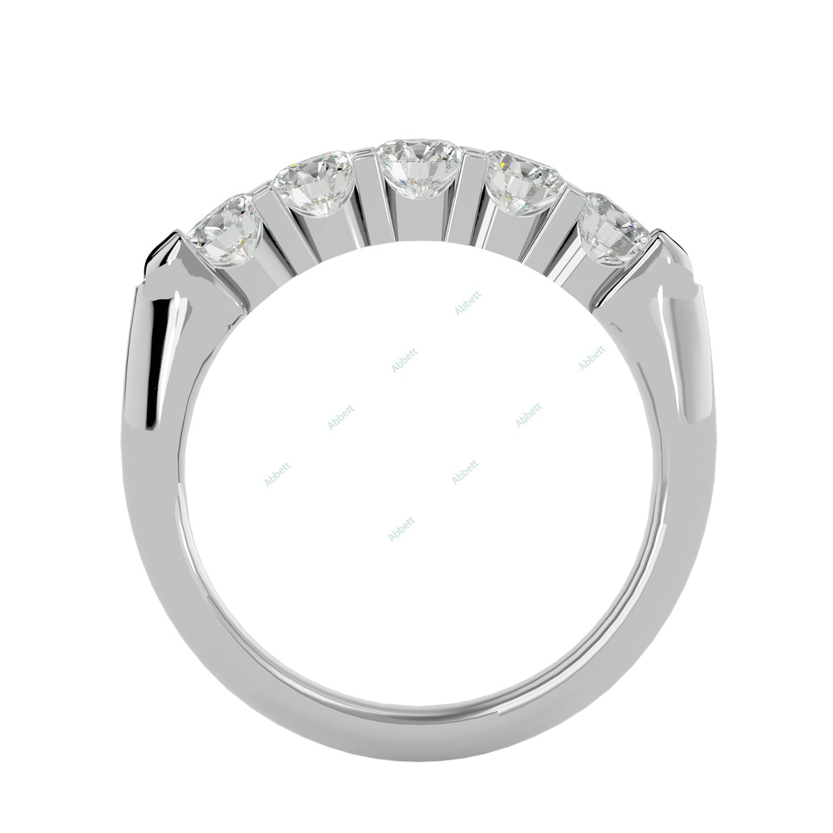 Anniversary Wedding Band WEAN084