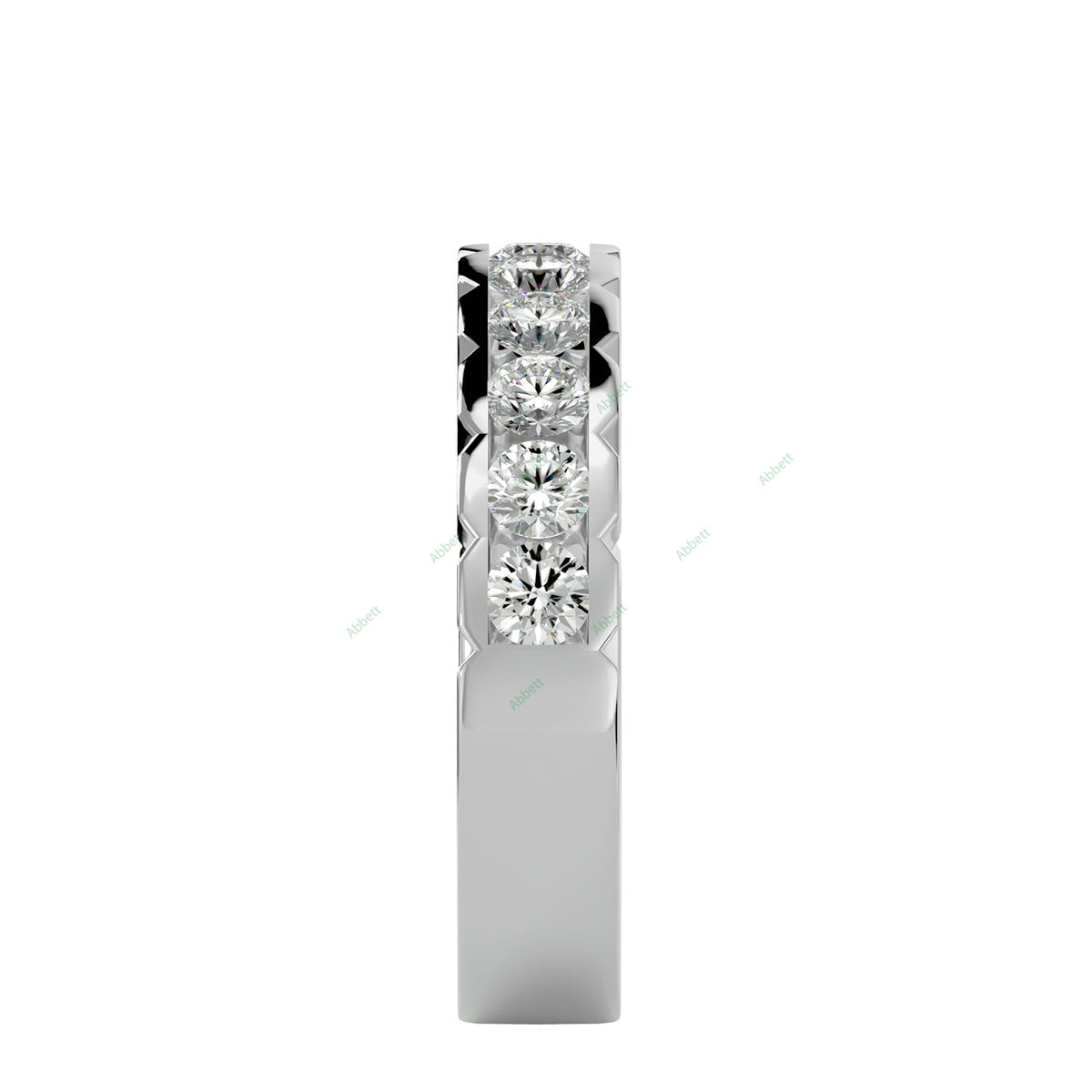 Anniversary Wedding Band WEAN085