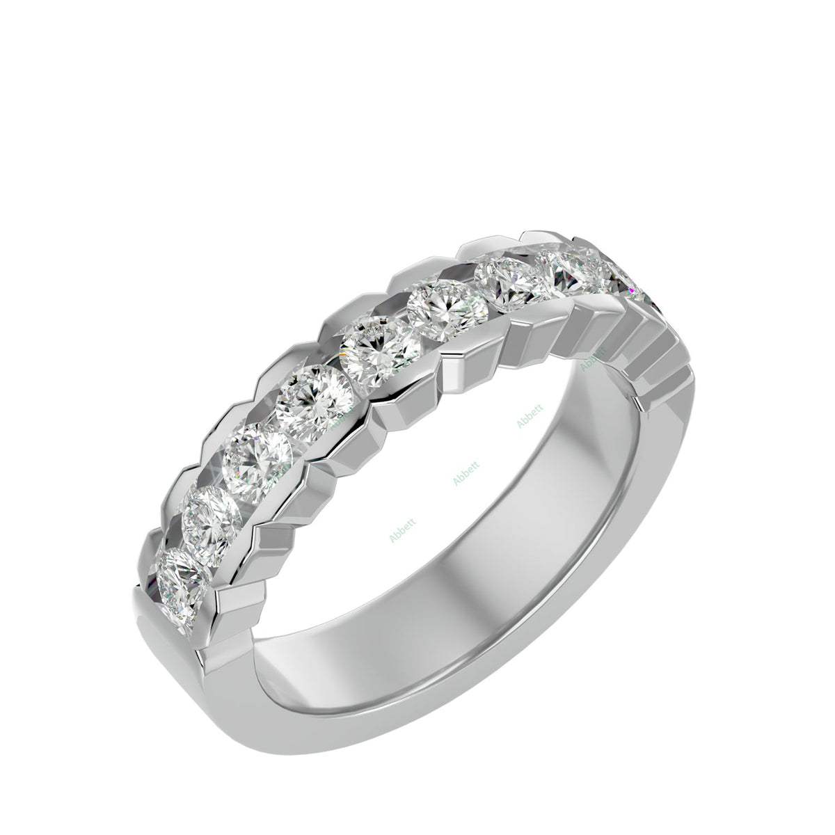 Anniversary Wedding Band WEAN085