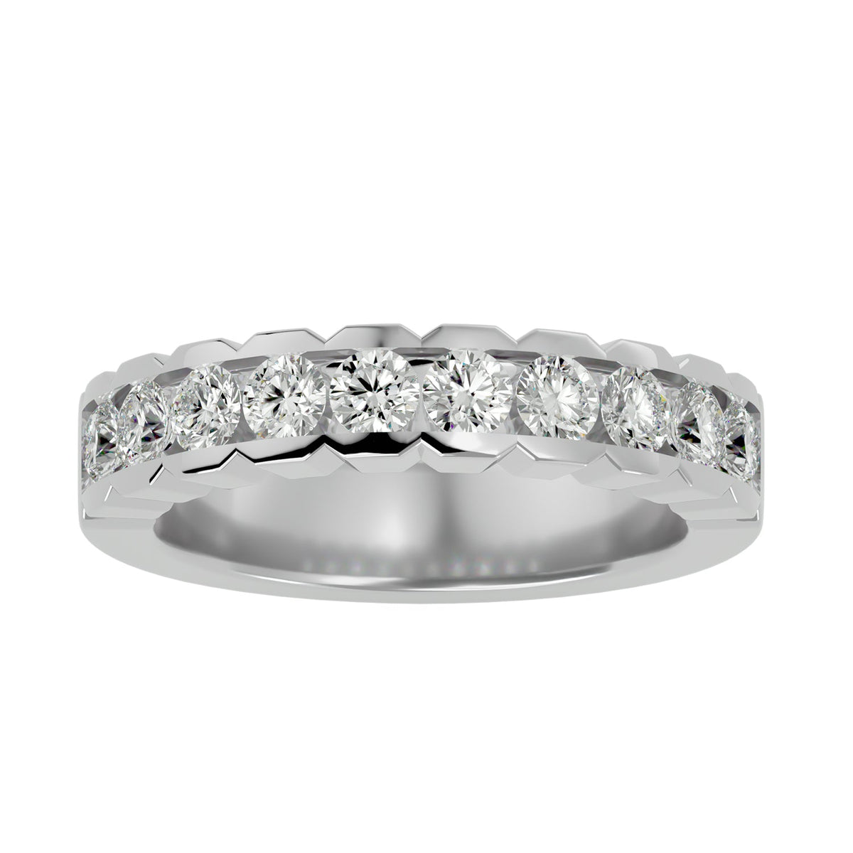 Anniversary Wedding Band WEAN085