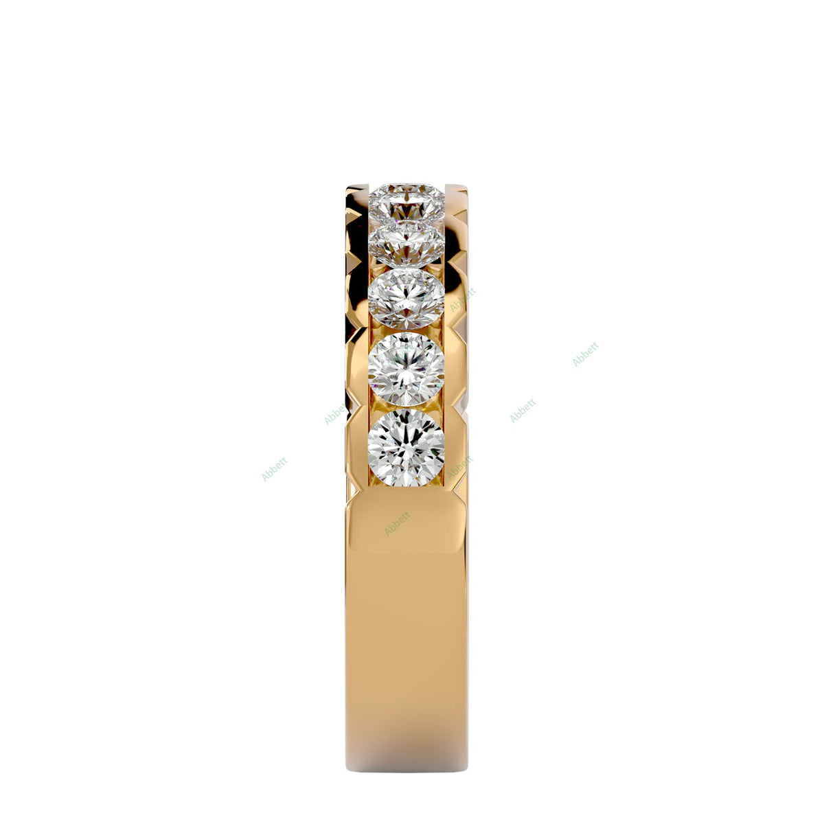 Anniversary Wedding Band WEAN085