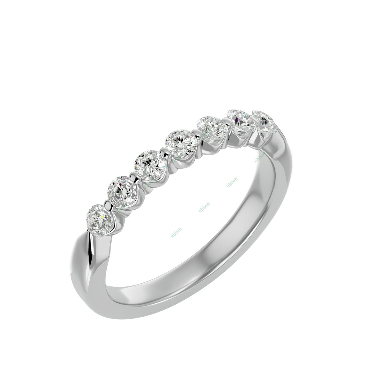 Anniversary Wedding Band WEAN092