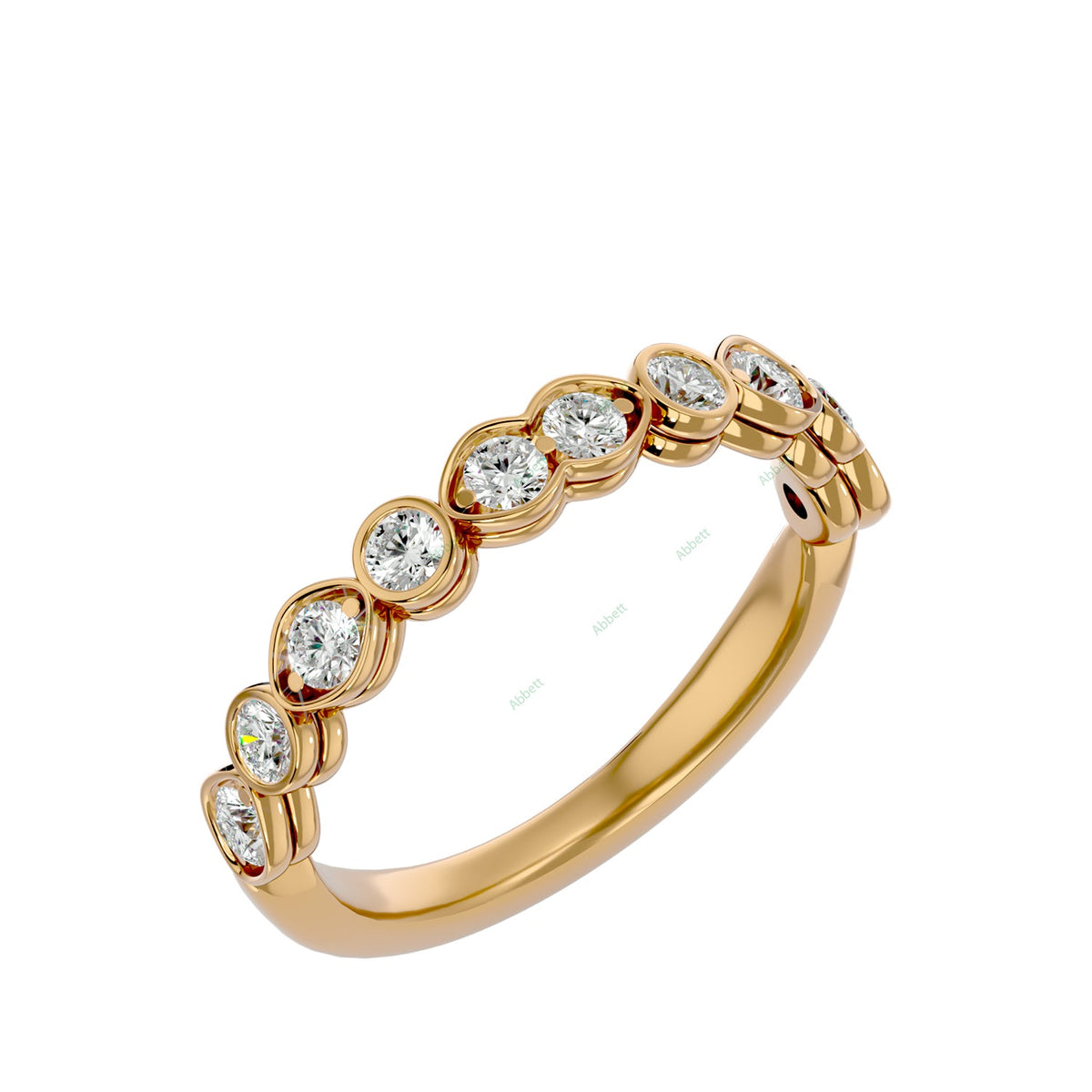 Anniversary Wedding Band WEAN096