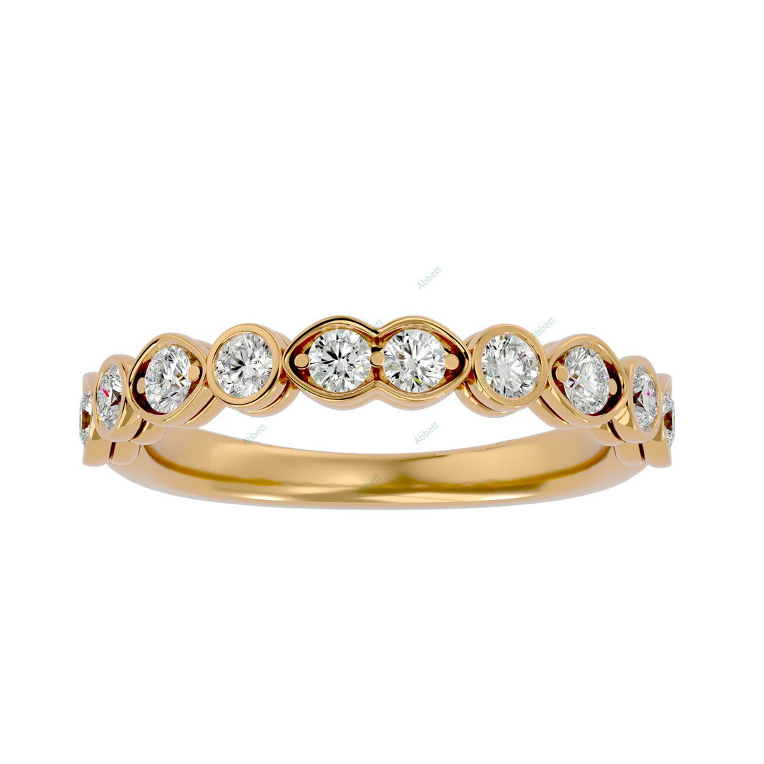 Anniversary Wedding Band WEAN096