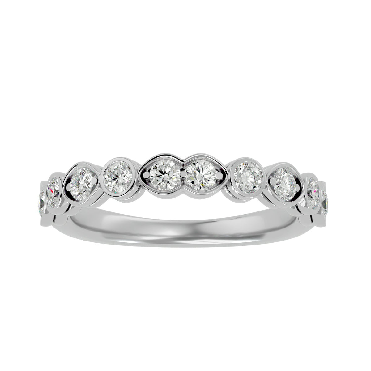 Anniversary Wedding Band WEAN096