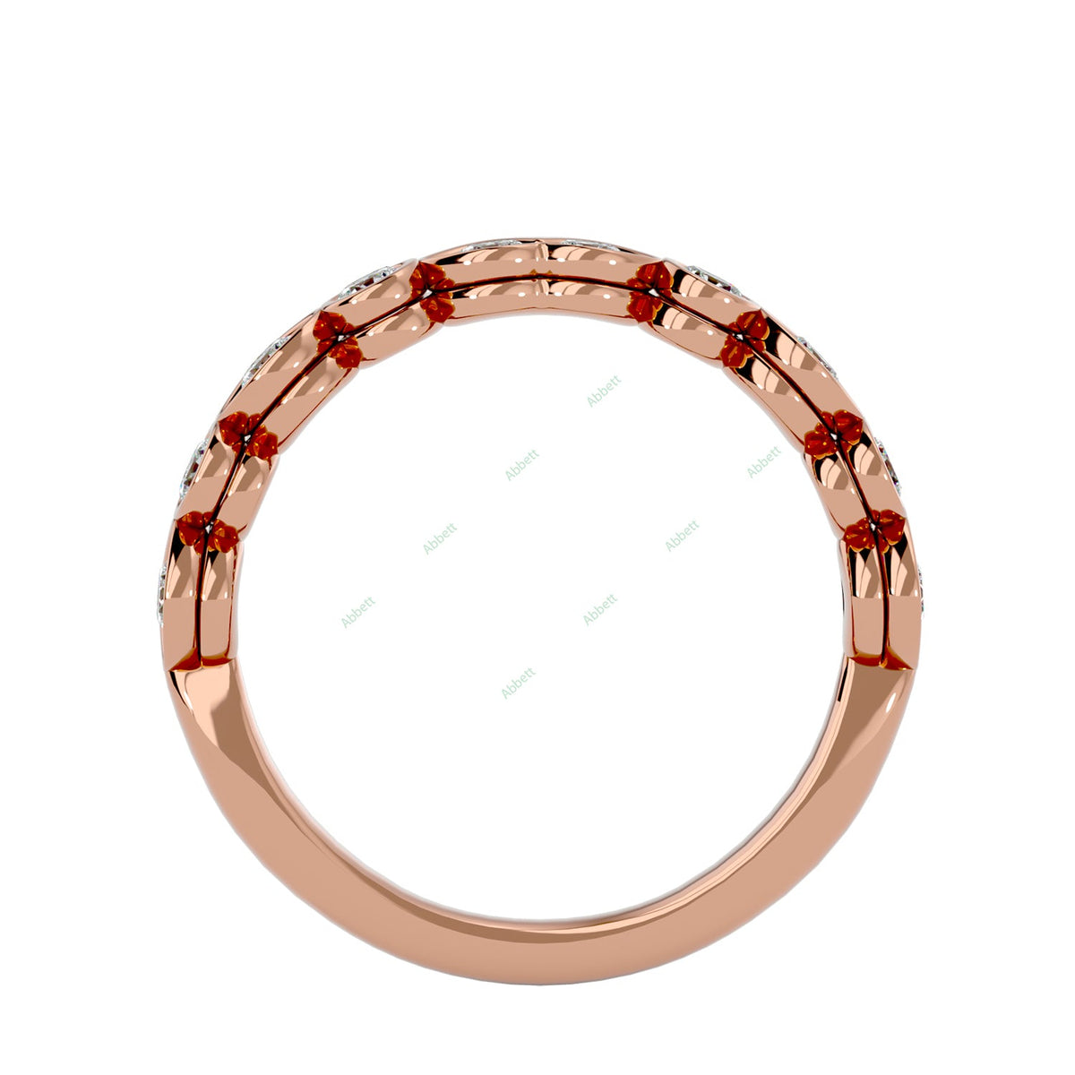 Anniversary Wedding Band WEAN096
