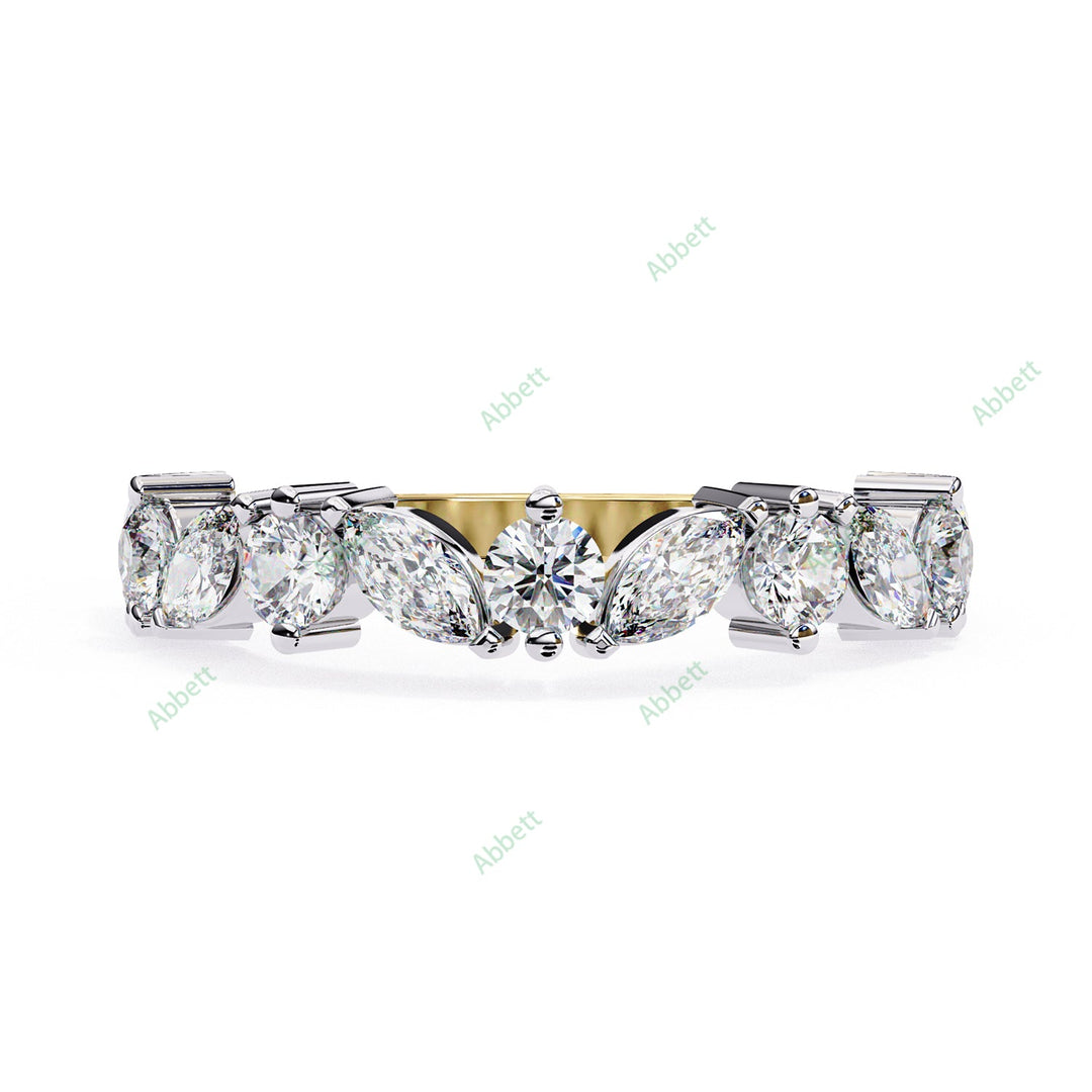 Anniversary Wedding Band WEAN1007