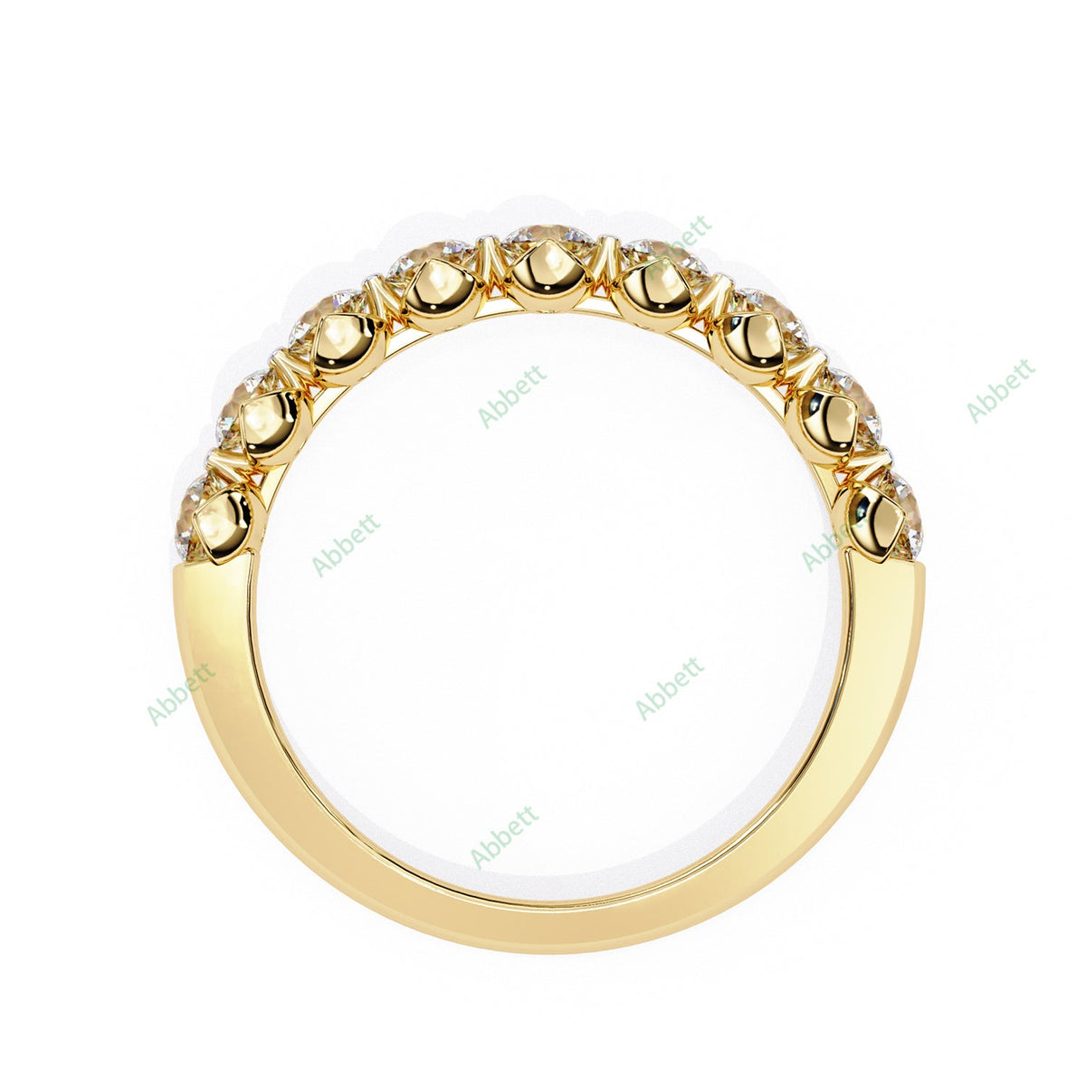 Anniversary Wedding Band WEAN1010