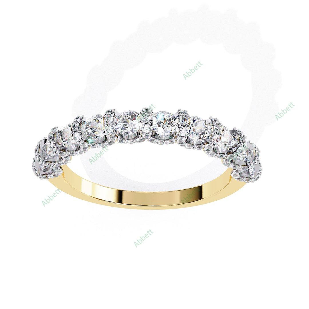 Anniversary Wedding Band WEAN1012
