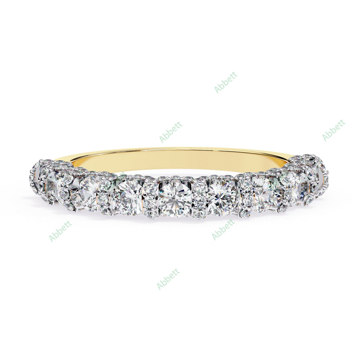 Anniversary Wedding Band WEAN1012