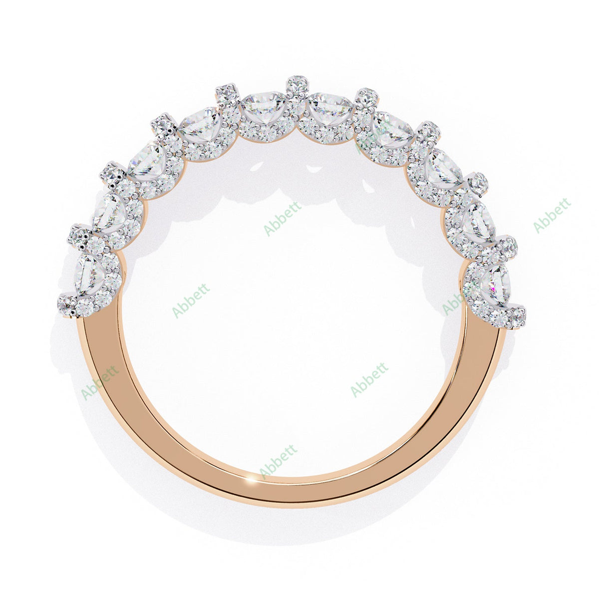 Anniversary Wedding Band WEAN1012