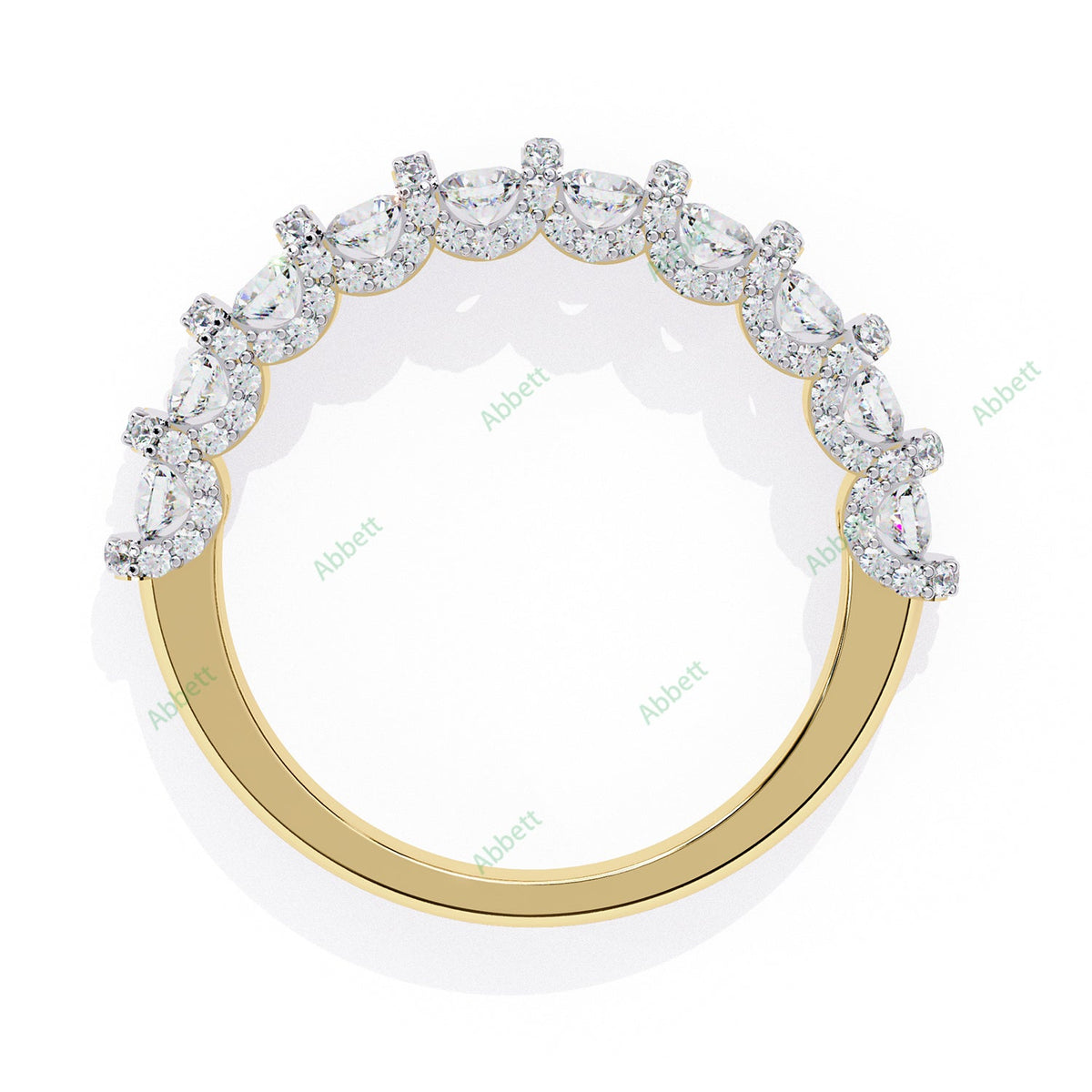 Anniversary Wedding Band WEAN1012