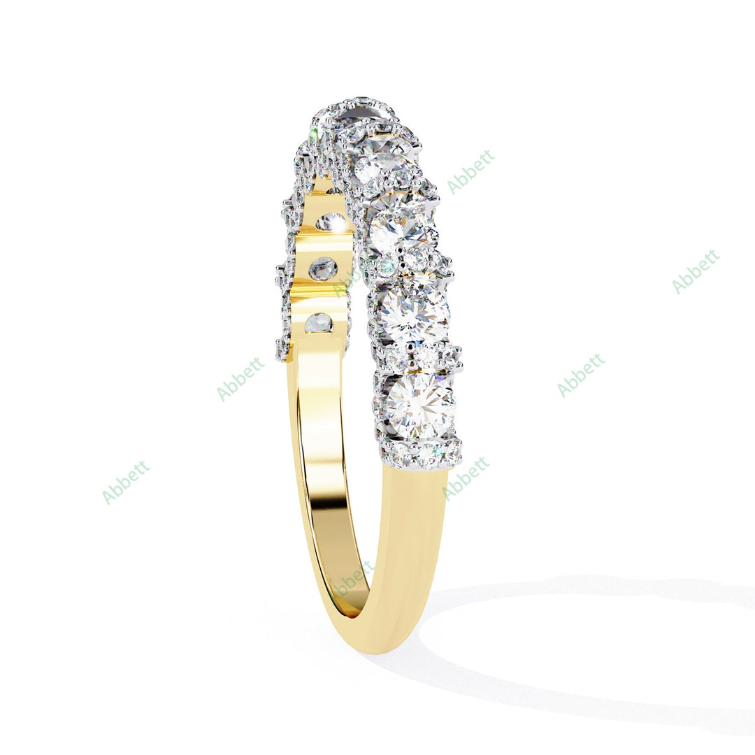 Anniversary Wedding Band WEAN1012