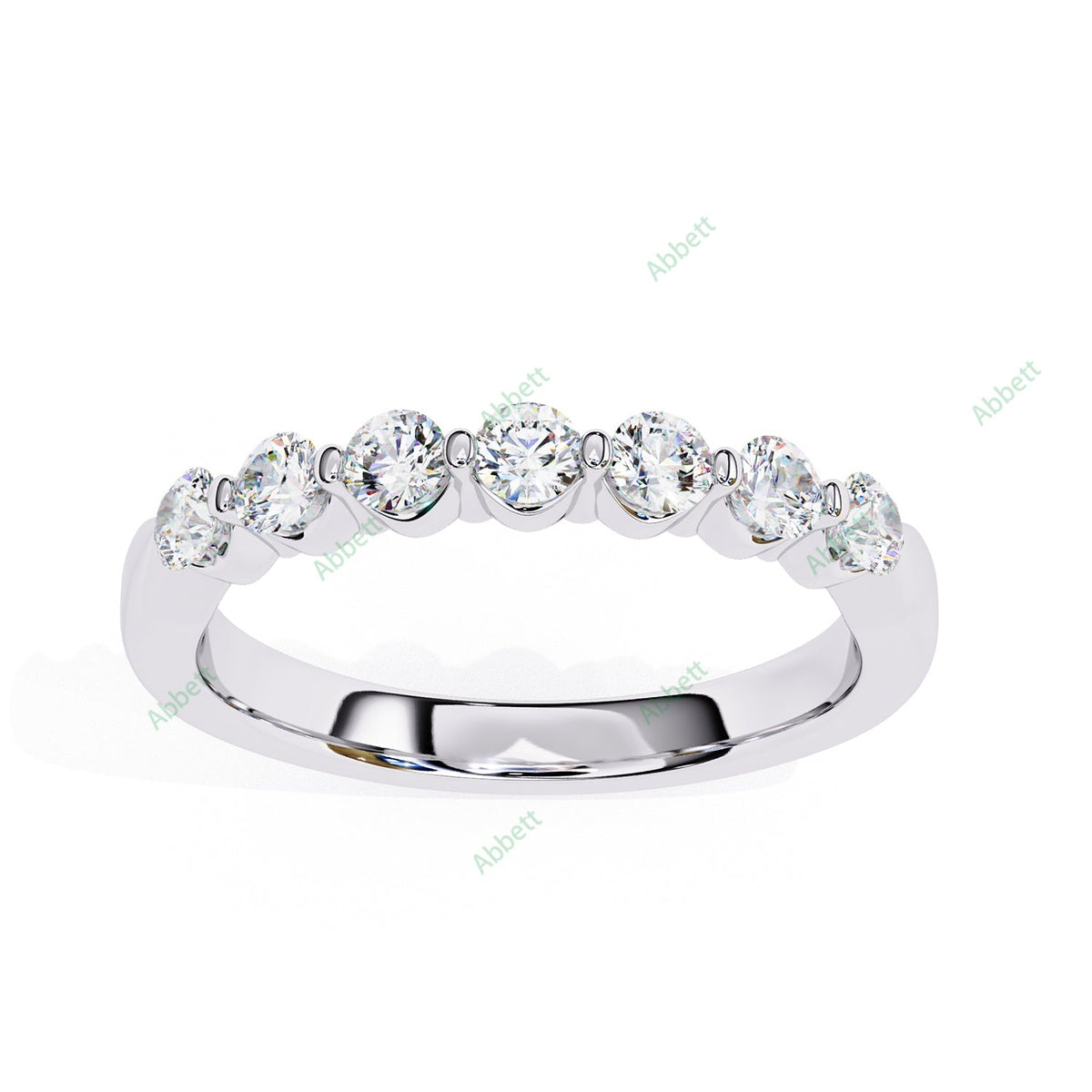Anniversary Wedding Band WEAN1013