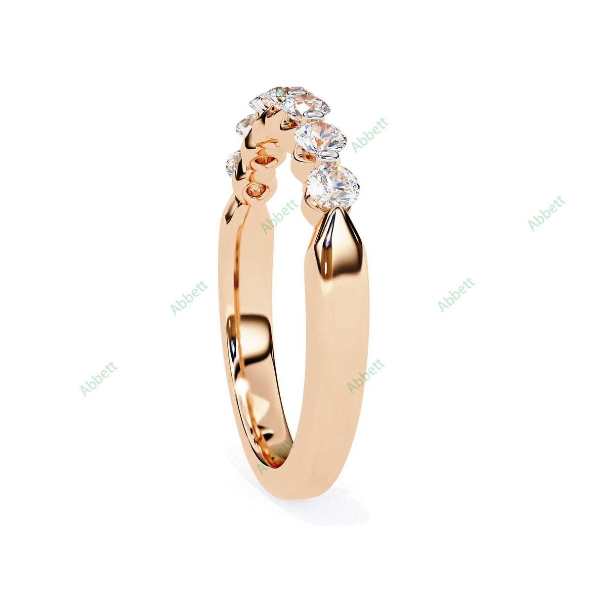 Anniversary Wedding Band WEAN1013