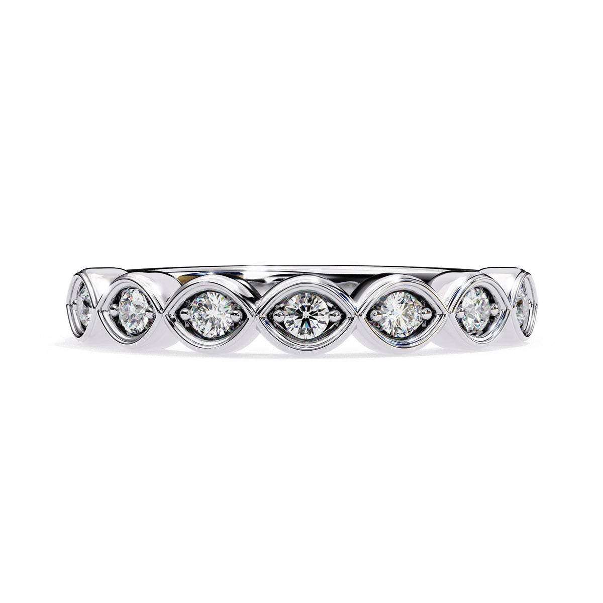 Anniversary Wedding Band WEAN1018