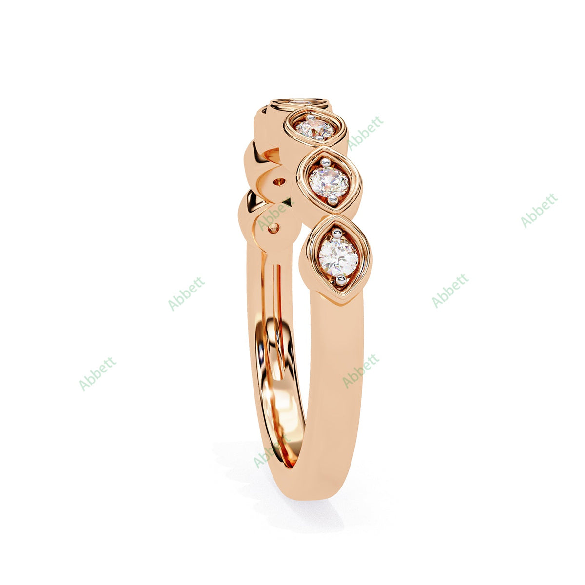 Anniversary Wedding Band WEAN1018