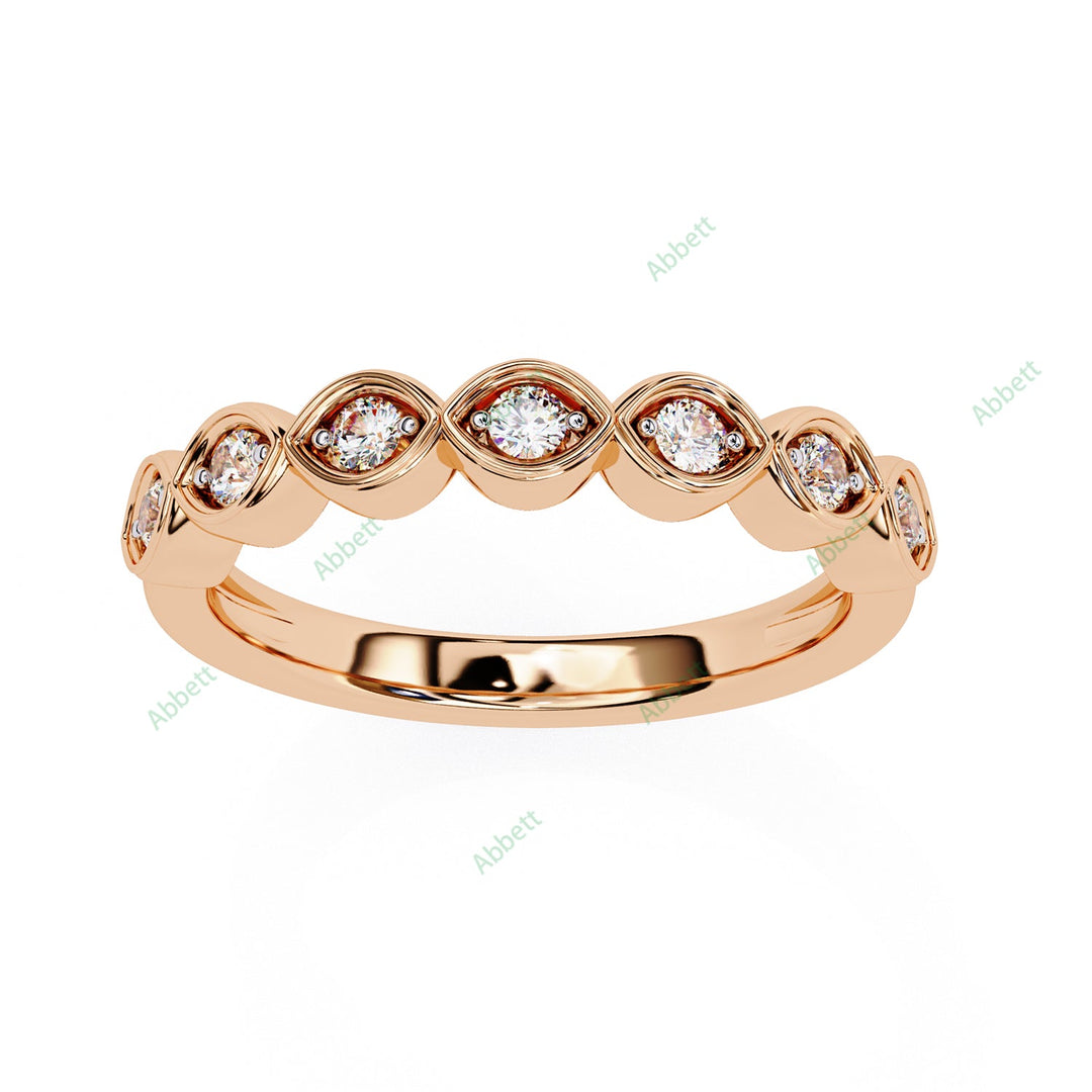 Anniversary Wedding Band WEAN1018