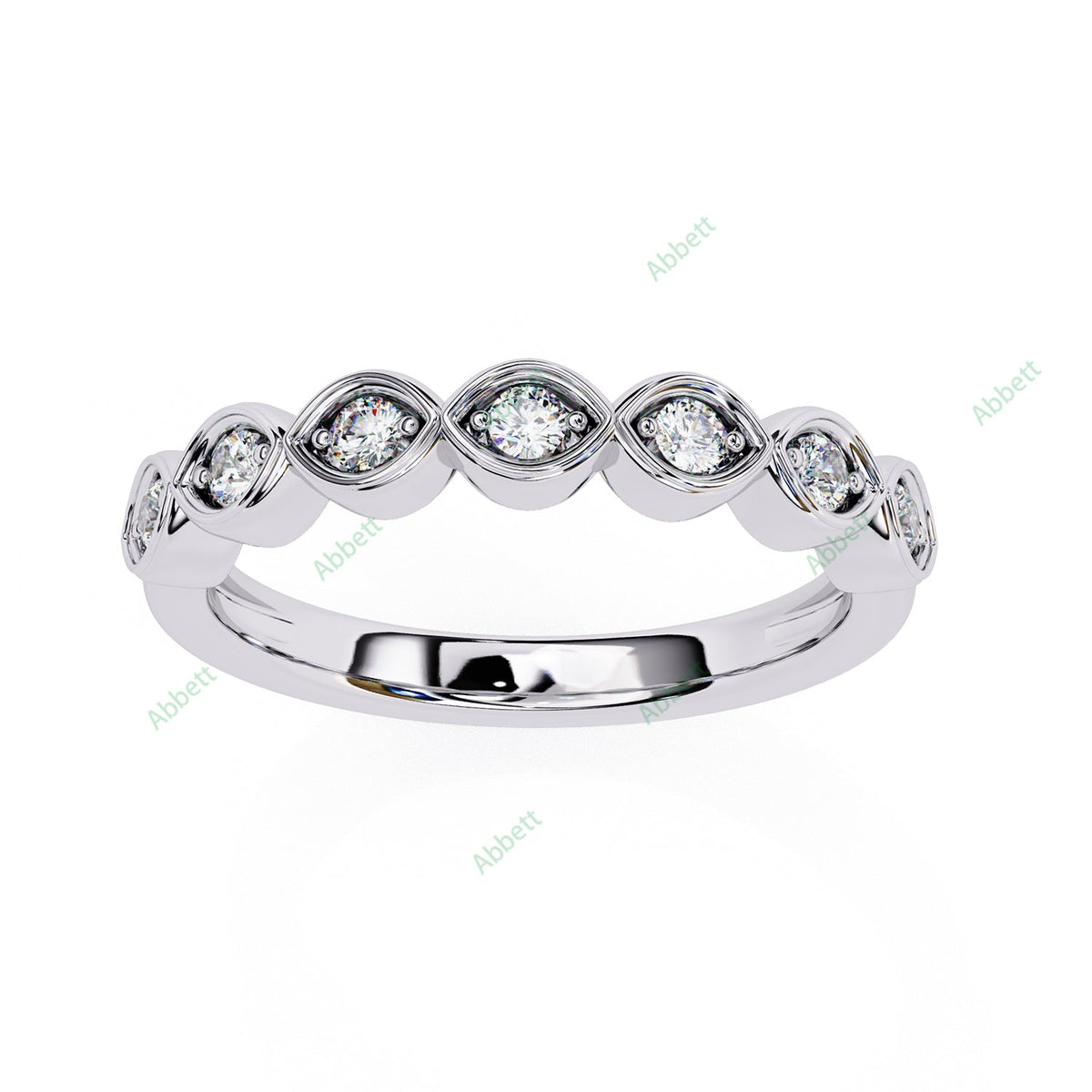 Anniversary Wedding Band WEAN1018