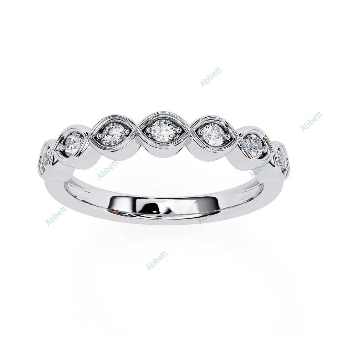 Anniversary Wedding Band WEAN1018