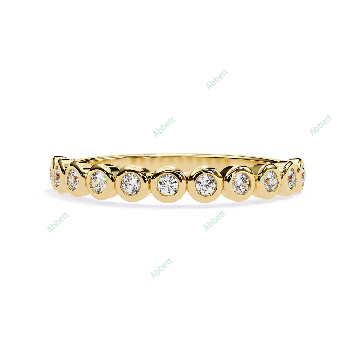 Anniversary Wedding Band WEAN1019