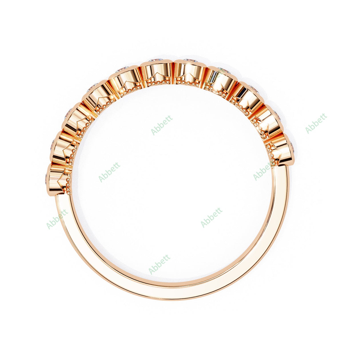 Anniversary Wedding Band WEAN1019
