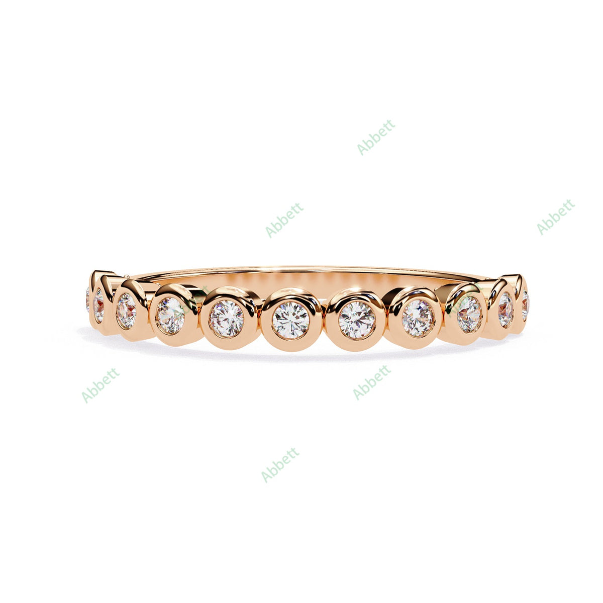Anniversary Wedding Band WEAN1019