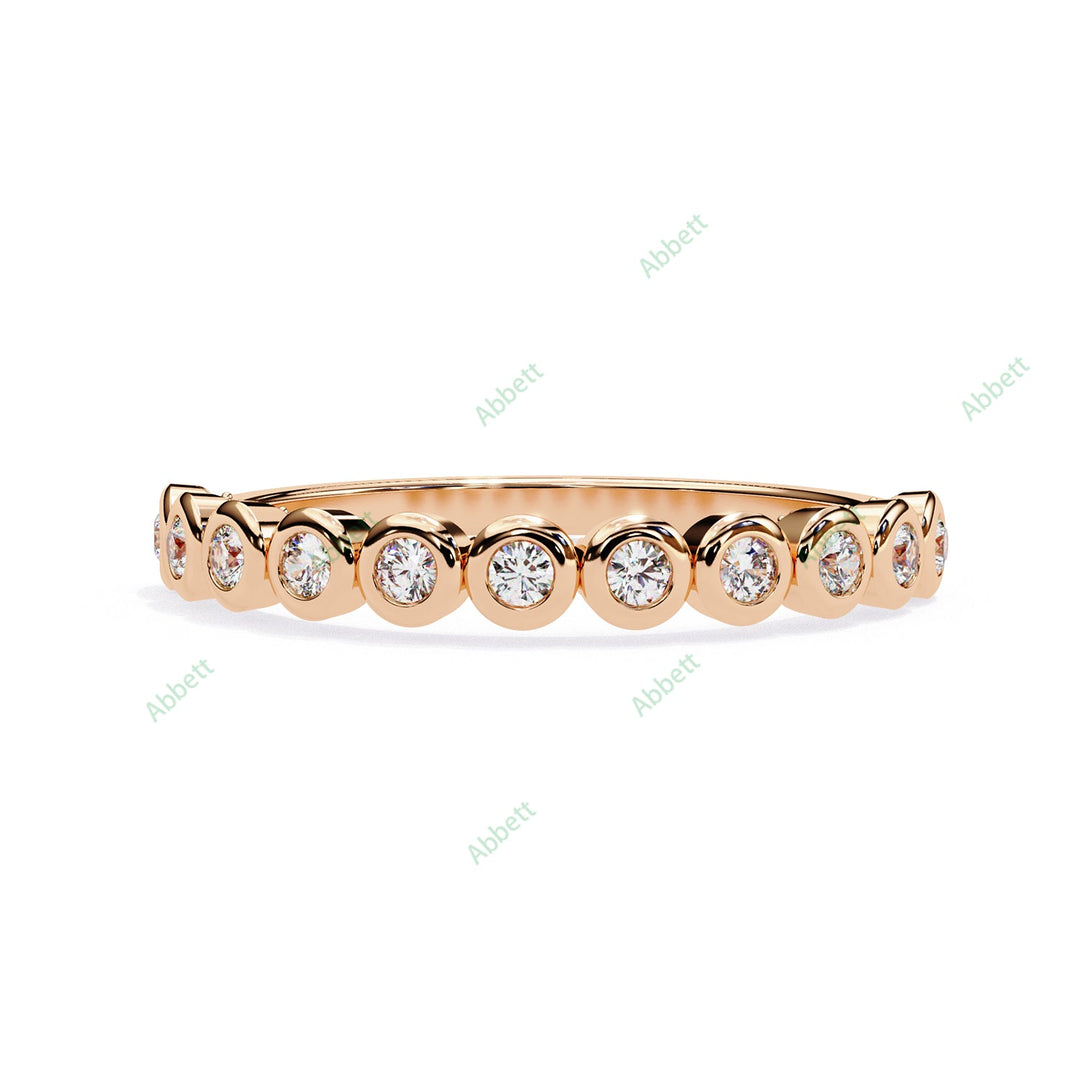 Anniversary Wedding Band WEAN1019