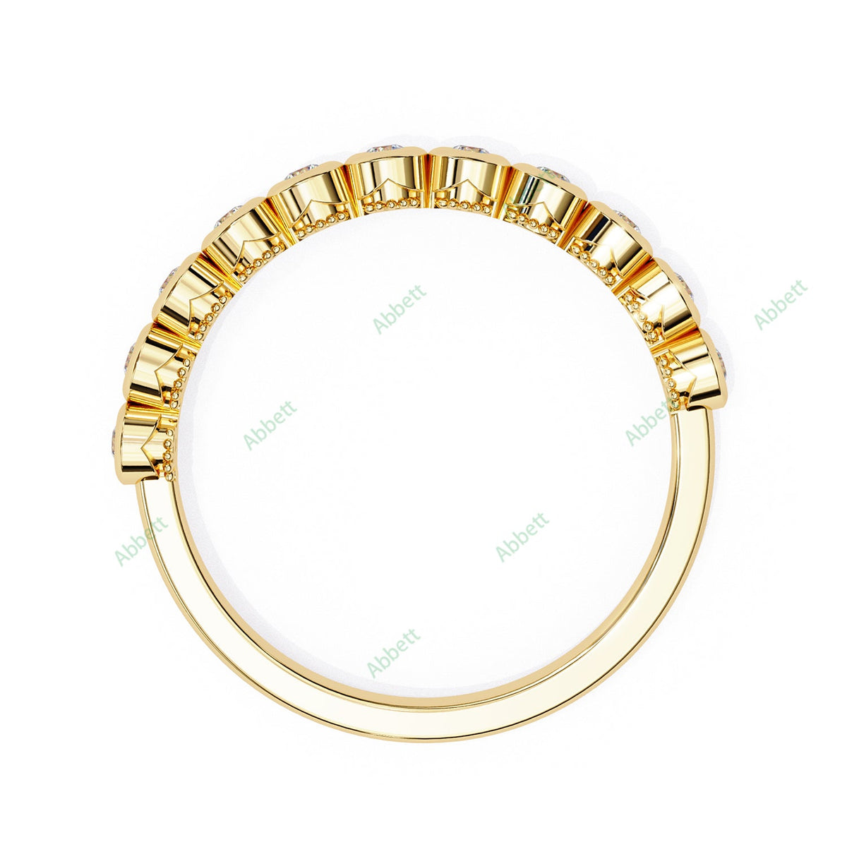 Anniversary Wedding Band WEAN1019