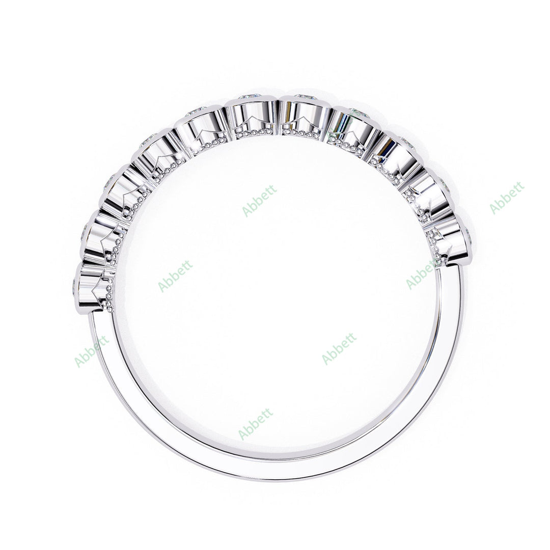 Anniversary Wedding Band WEAN1019