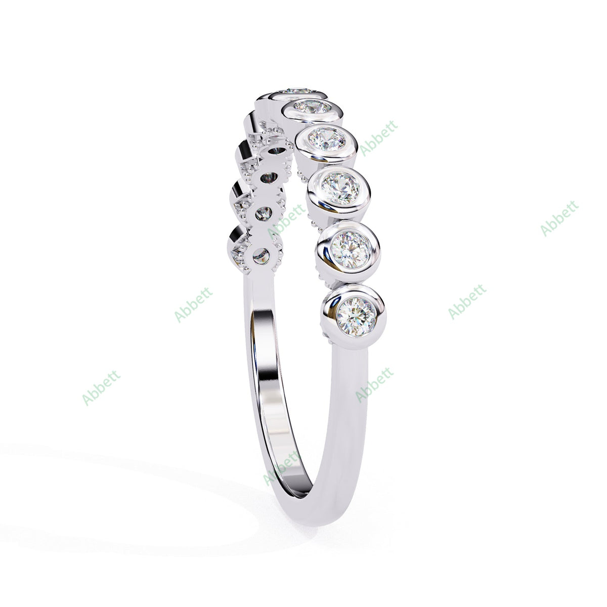 Anniversary Wedding Band WEAN1019