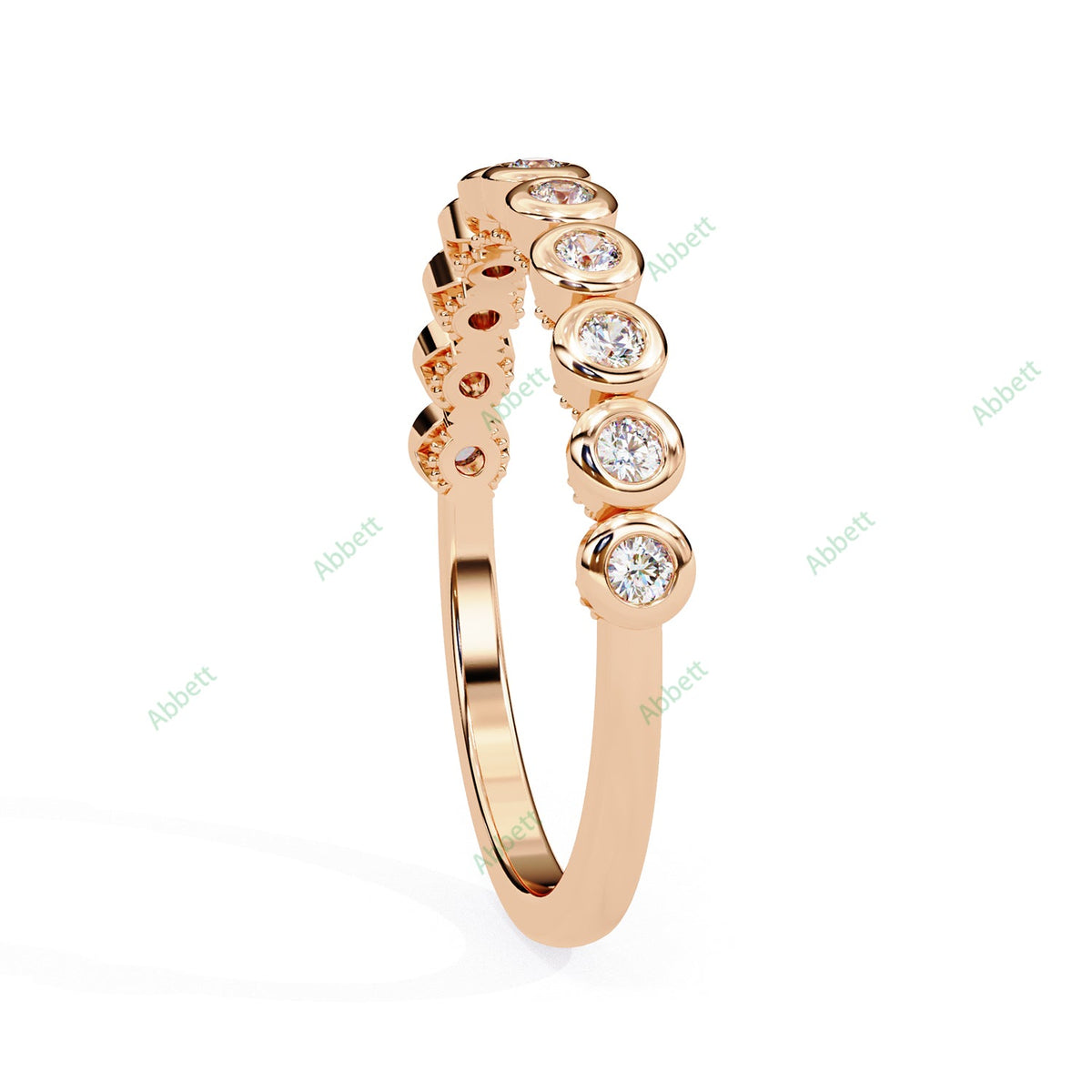 Anniversary Wedding Band WEAN1019
