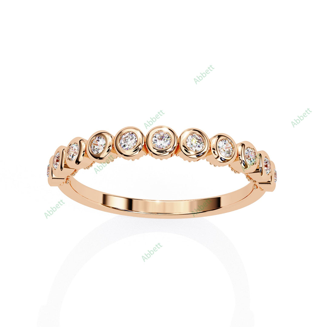 Anniversary Wedding Band WEAN1019