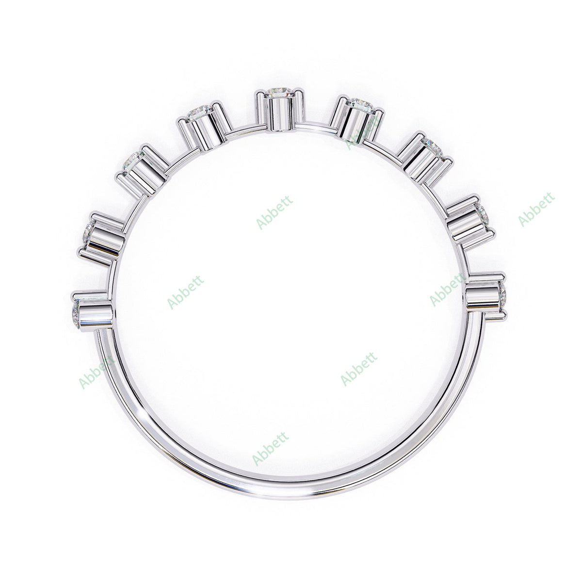 Anniversary Wedding Band WEAN1020