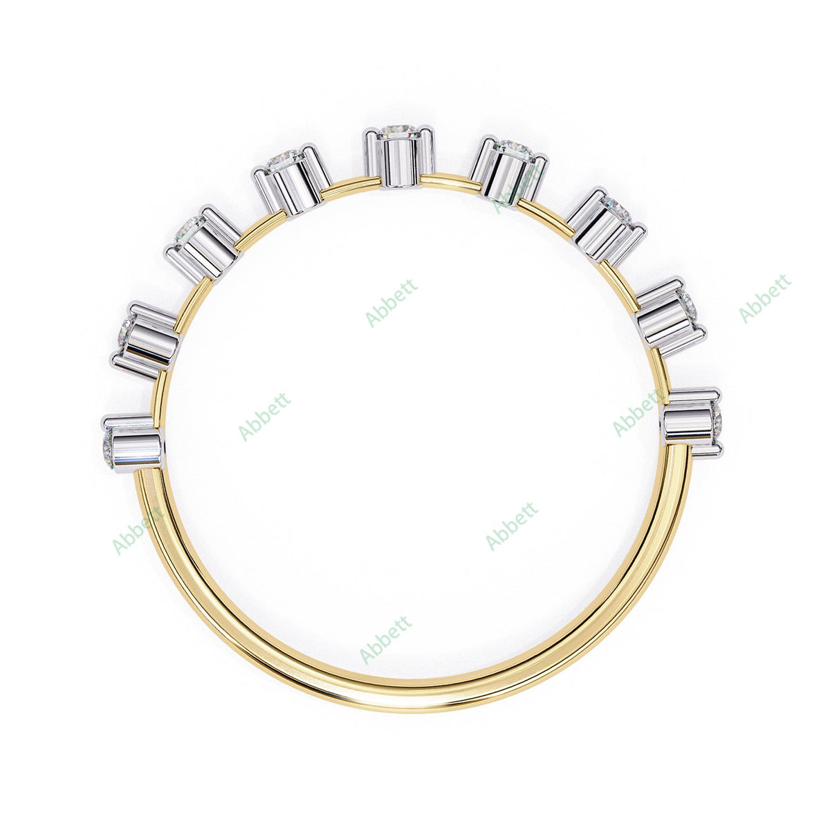 Anniversary Wedding Band WEAN1020
