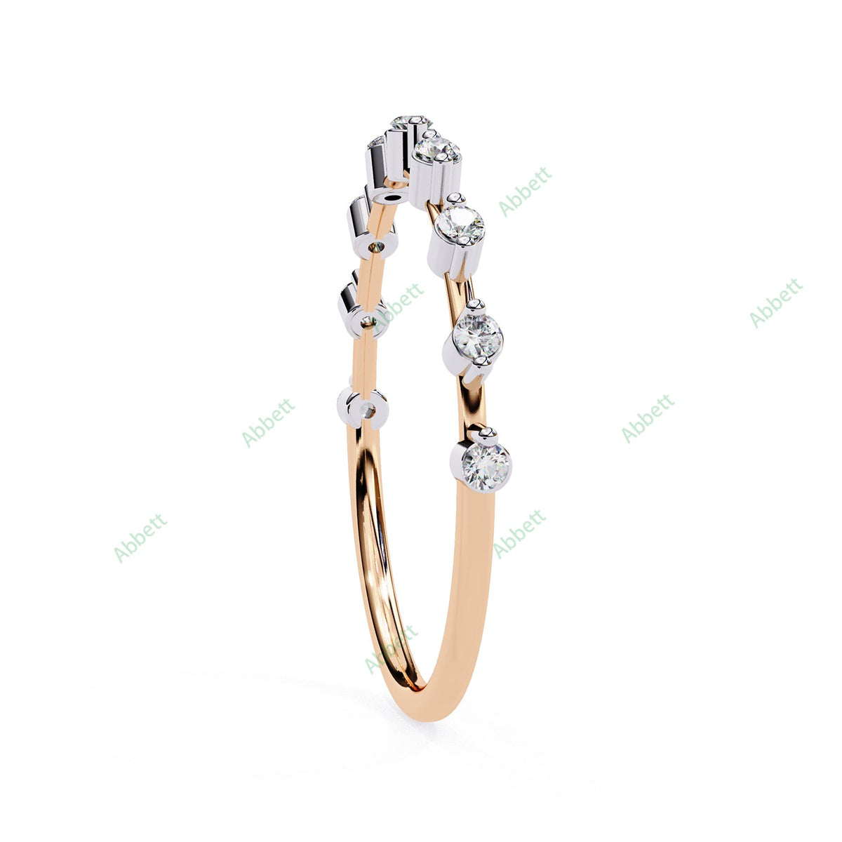 Anniversary Wedding Band WEAN1020