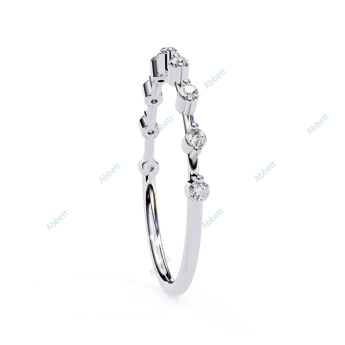 Anniversary Wedding Band WEAN1020
